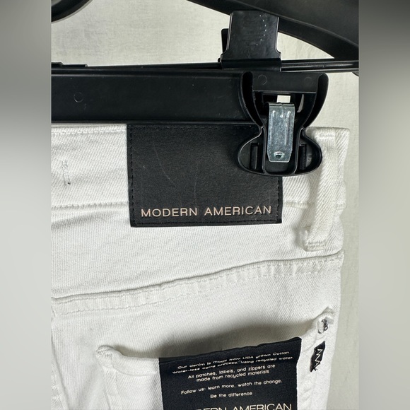 Modern American White Savannah Jeans Size 26 (2) NWT - Picture 12 of 16